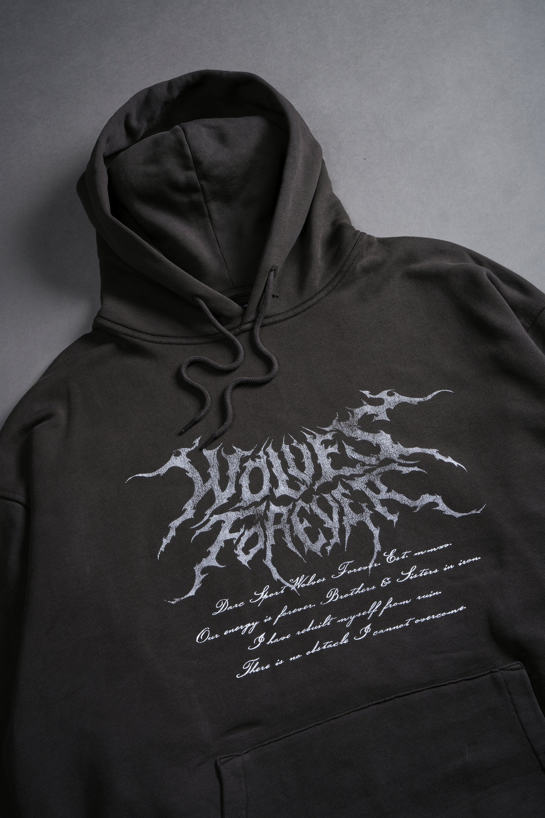Scorched "Bishop" Hoodie in Wolf Gray