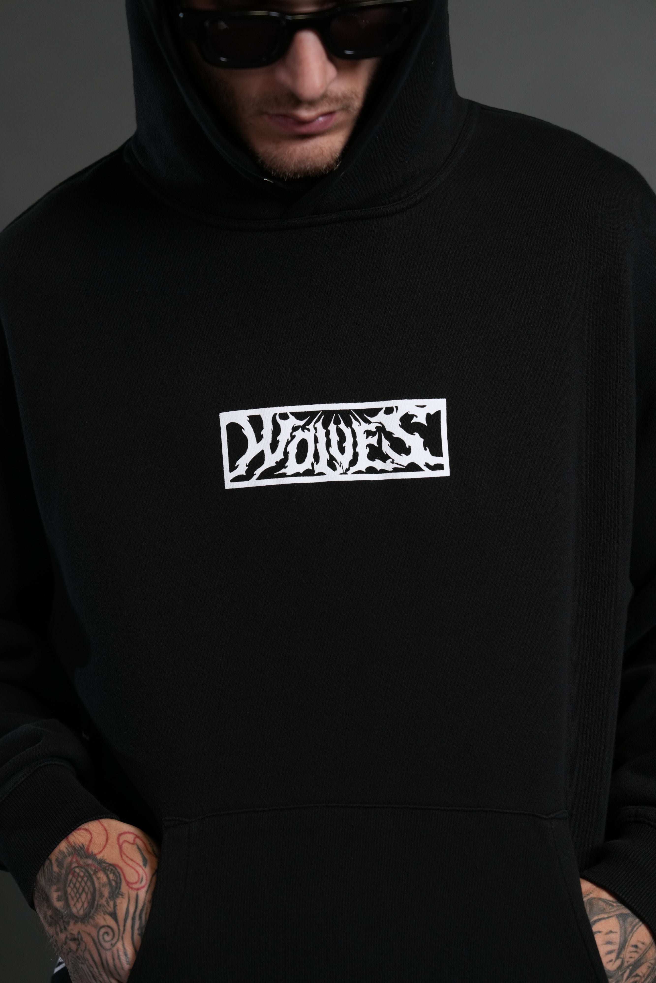 Darc Hunter "Pierce" Hoodie in Black