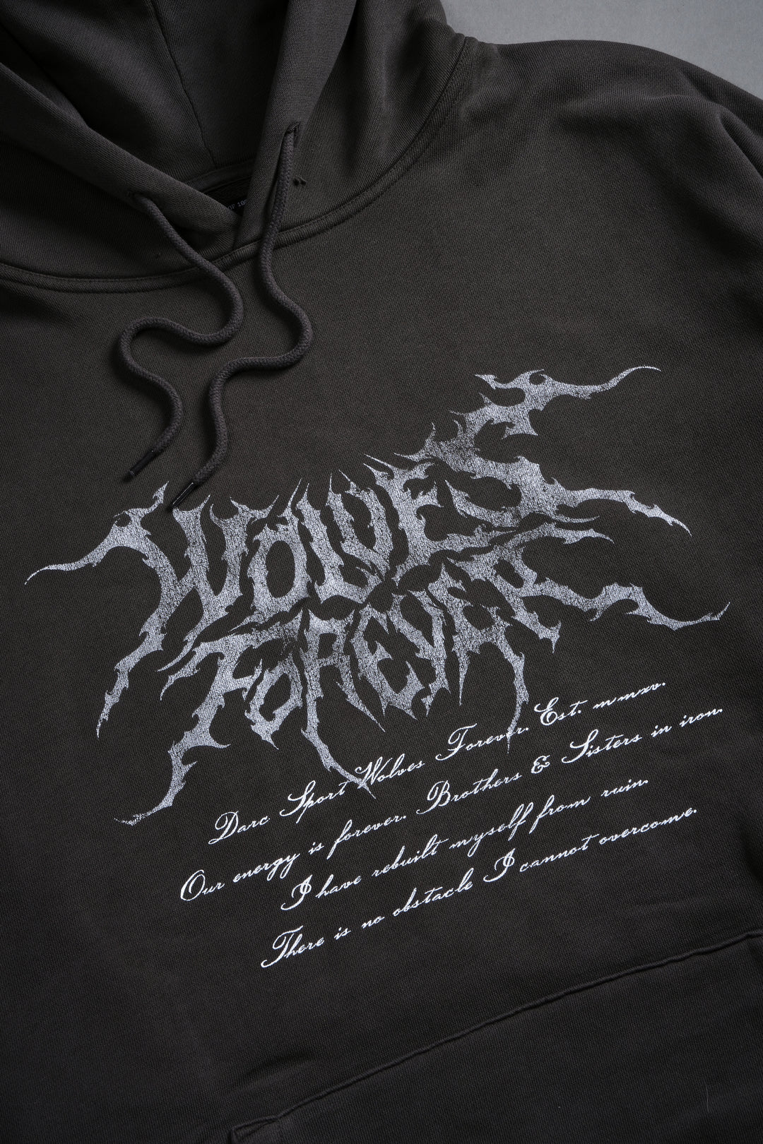 Scorched "Bishop" Hoodie in Wolf Gray