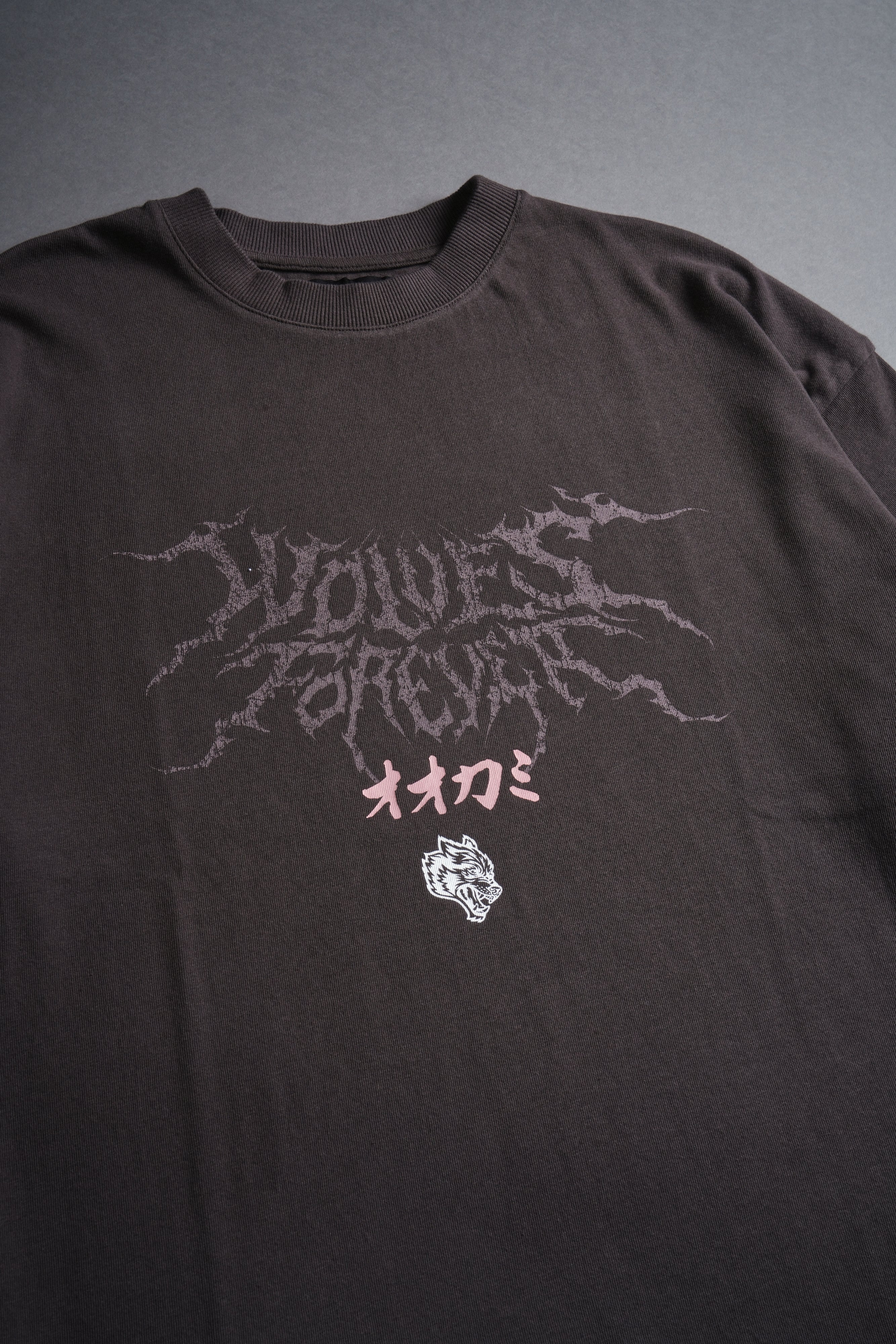 Bushido Never Dies "Premium" Tee in Darc Brown