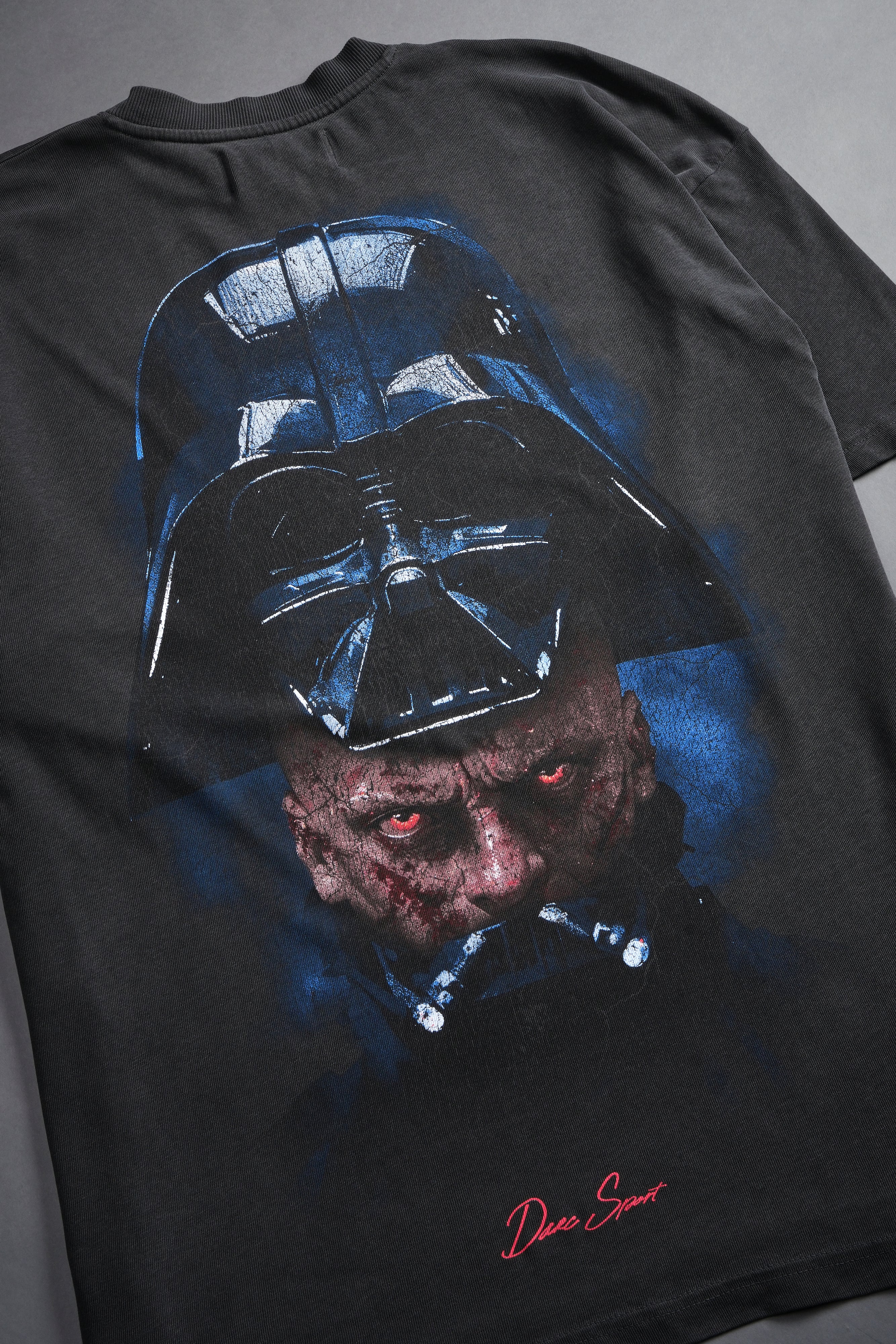 Ashes Of The Dark "Premium" Oversized Tee in Wolf Gray