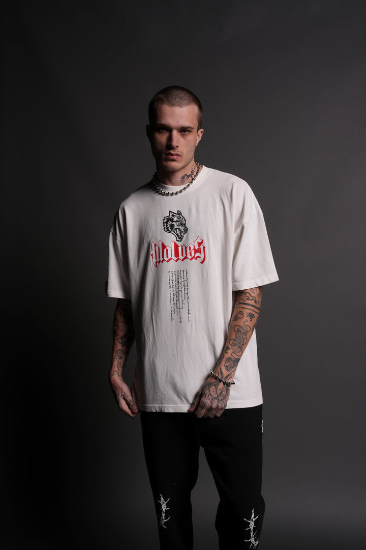 Now and Forever V2 "Premium" Oversized Tee in Cream