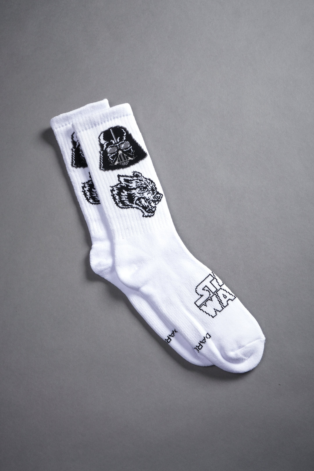 Big Wolf Vader Classic Socks in White