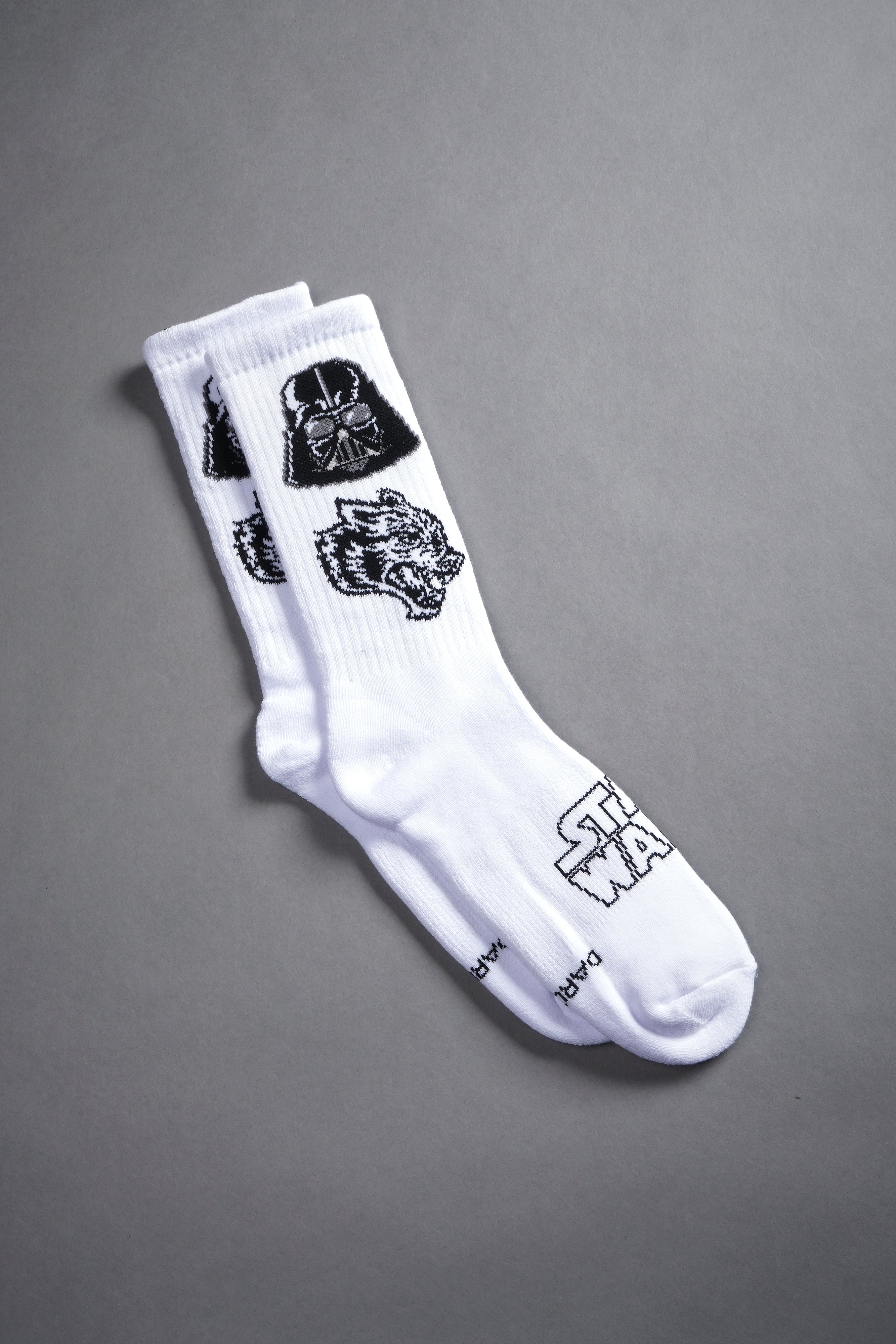 Big Wolf Vader Classic Socks in White