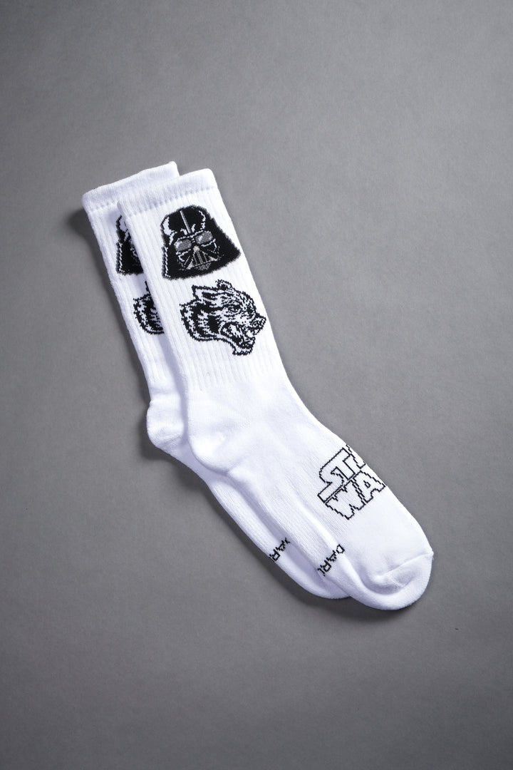 Big Wolf Vader Classic Socks in White