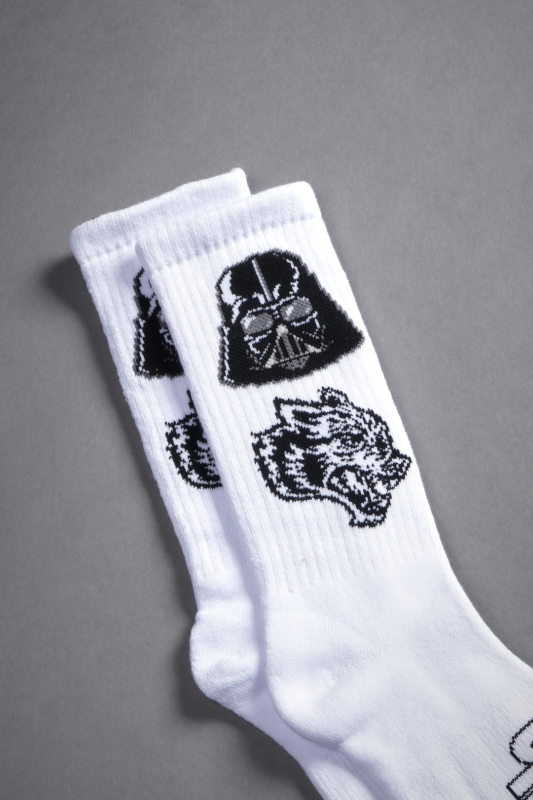 Big Wolf Vader Classic Socks in White