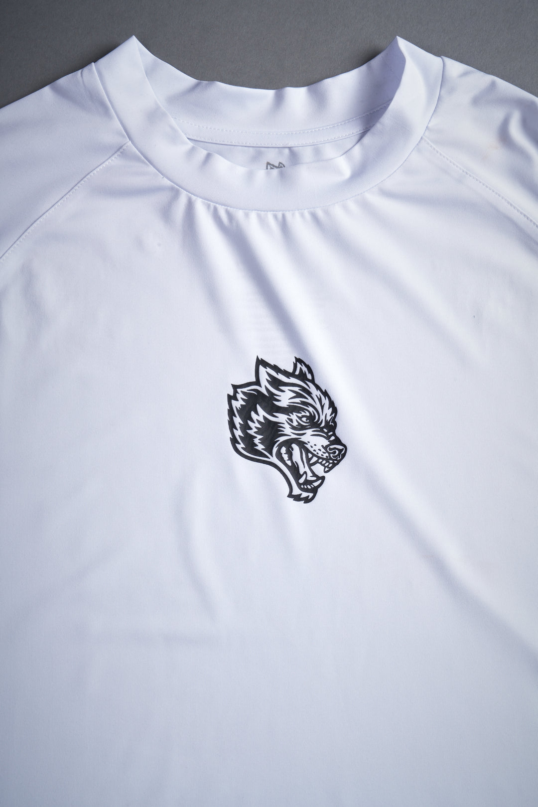 SSDDNFGU "Dry Wolf" L/S Raglan Tee in White