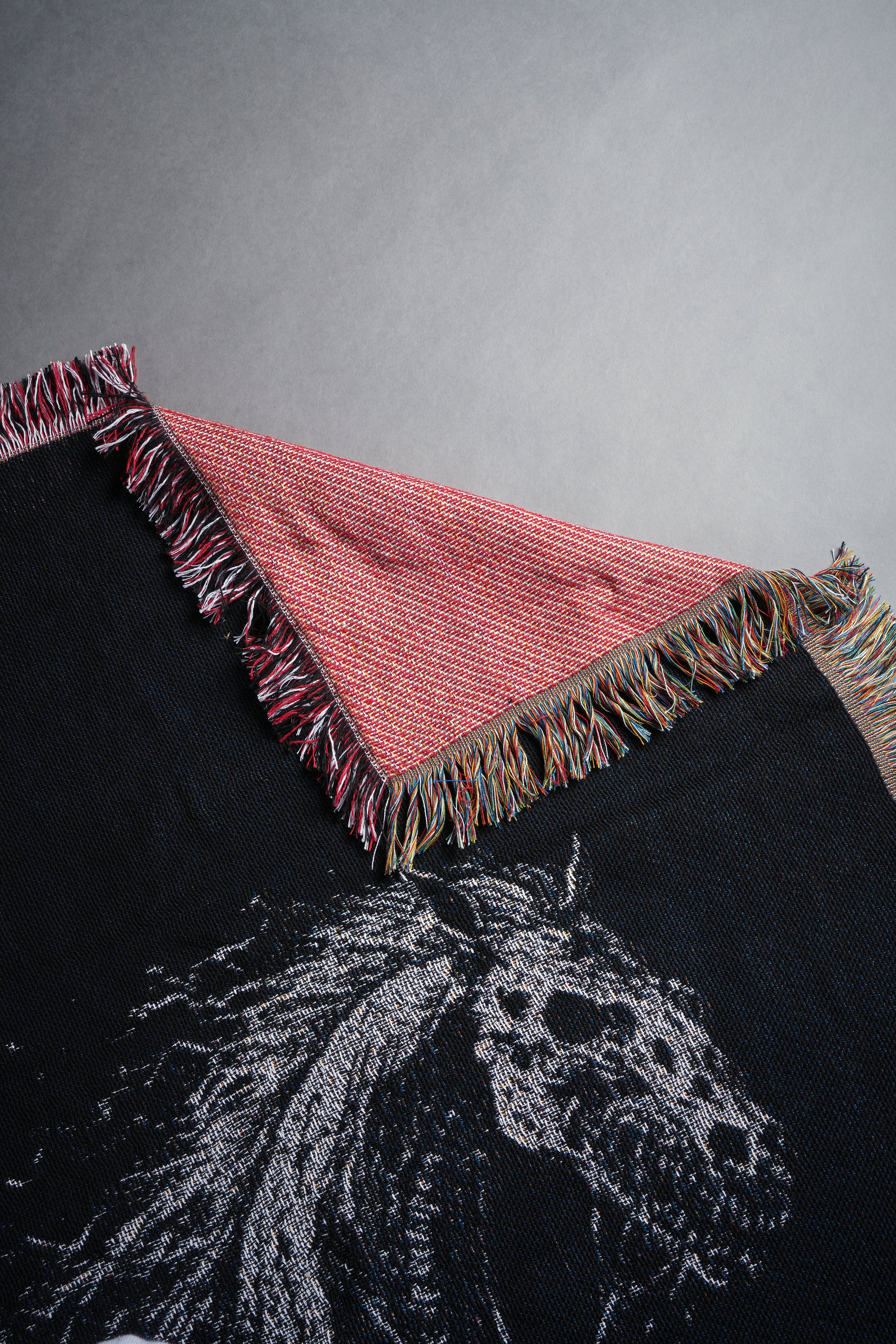 Darc Pegasus Tapestry Blanket in Black