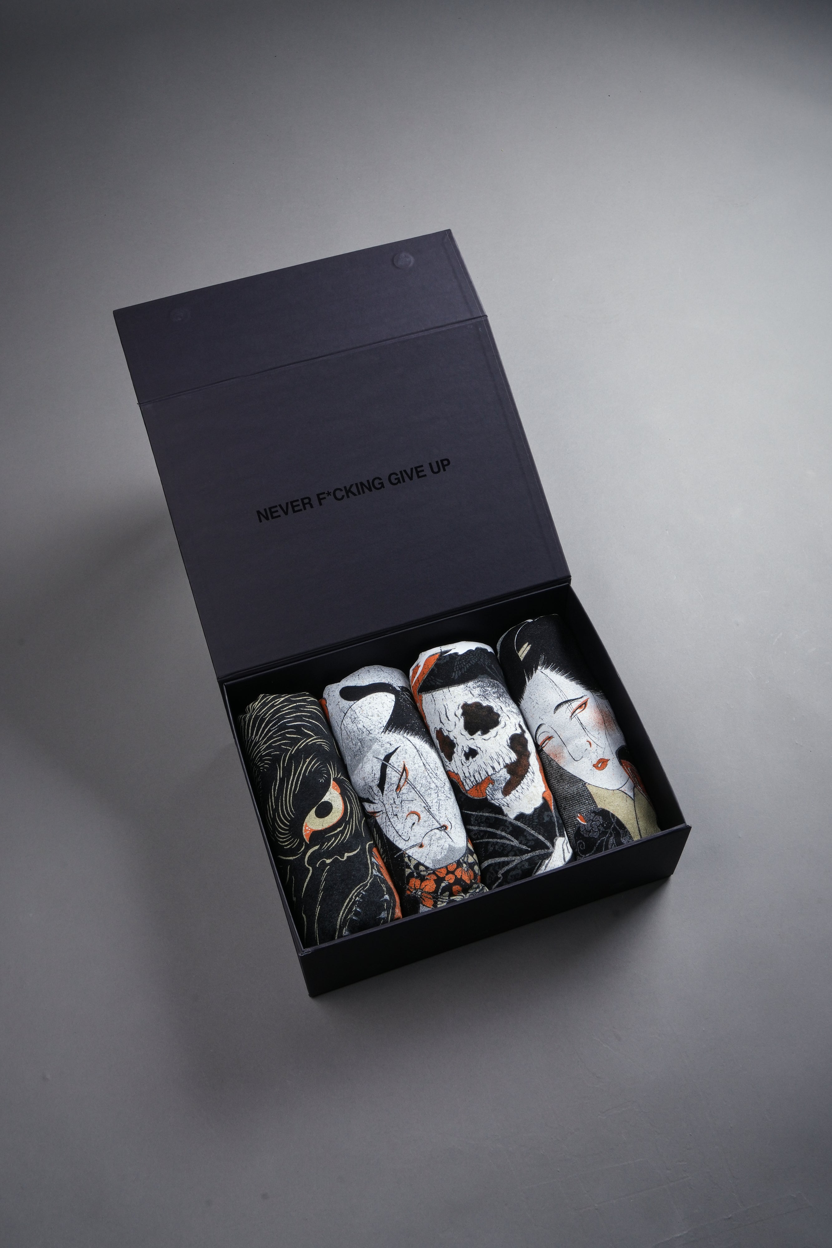 Bushido Ch.2 "Side-By-Side" Tee Box Set in Black