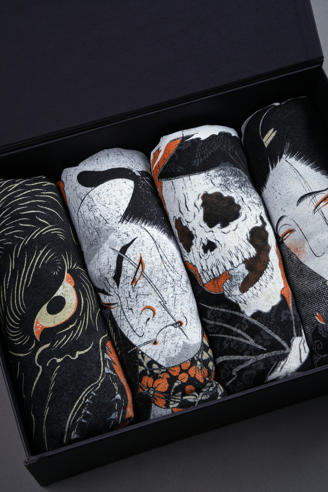 Bushido Ch.2 "Side-By-Side" Tee Box Set in Black