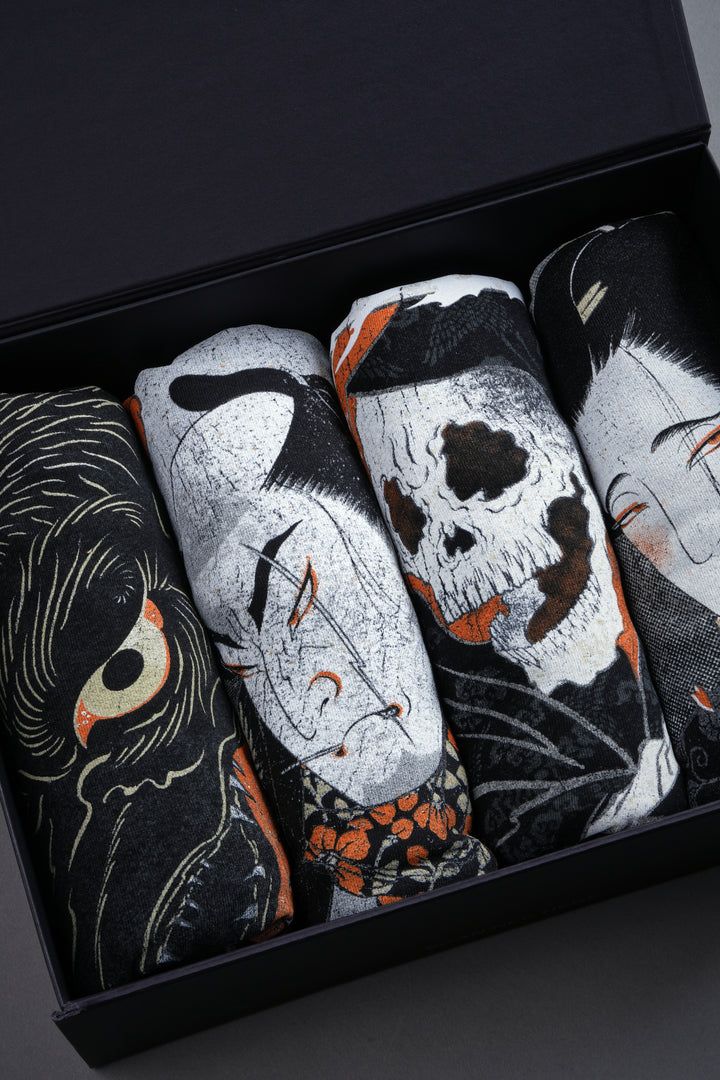 Bushido Ch.2 "Side-By-Side" Tee Box Set in Black