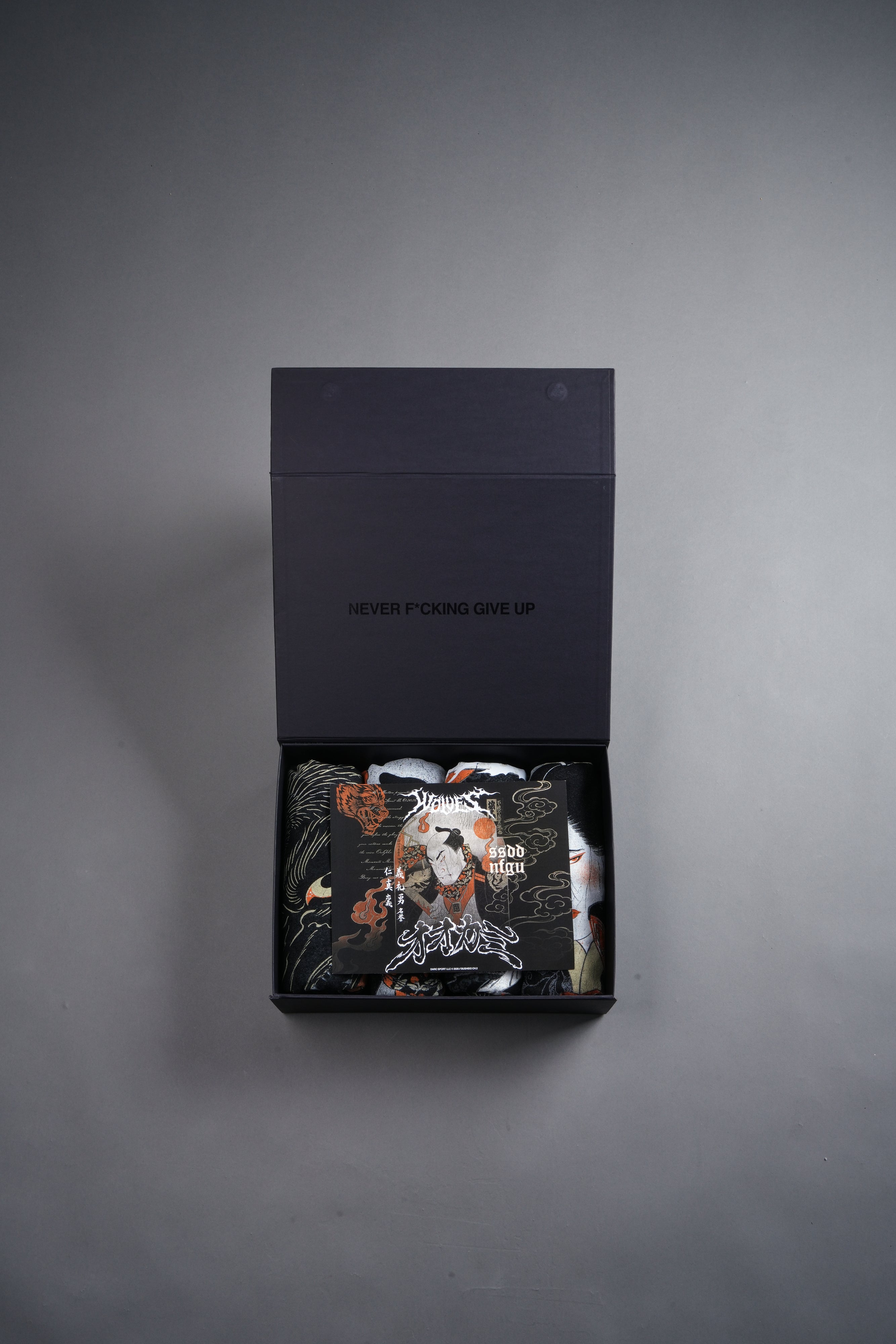 Bushido Ch.2 "Side-By-Side" Tee Box Set in Black