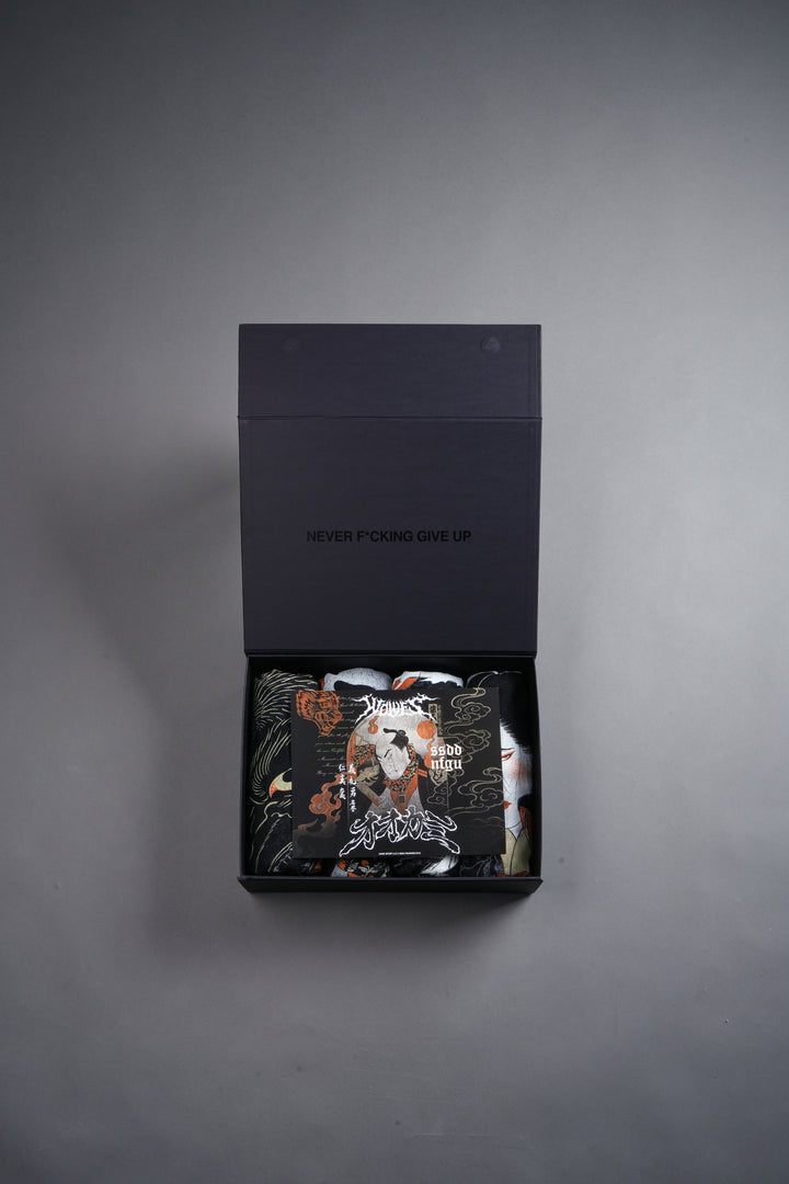 Bushido Ch.2 "Side-By-Side" Tee Box Set in Black