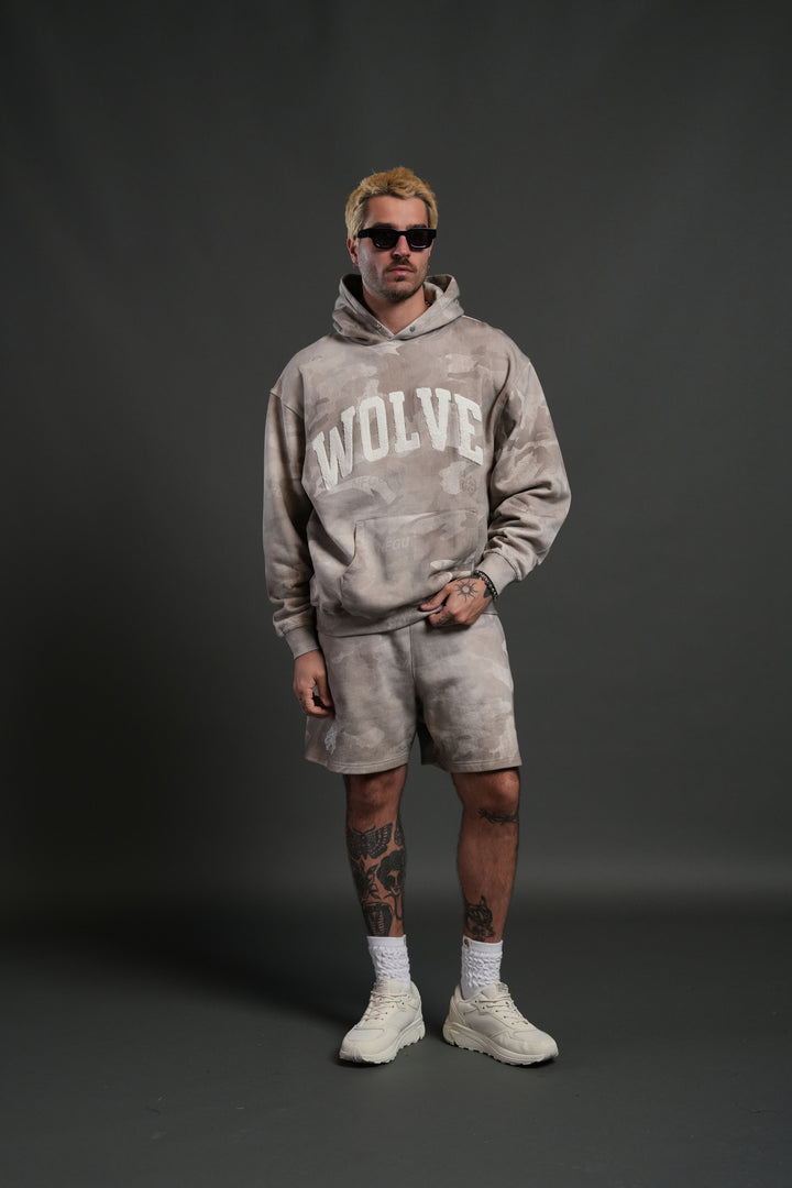 Always Loyal Unisex "Pierce" Hoodie in Clay Vintage Woodland Camo