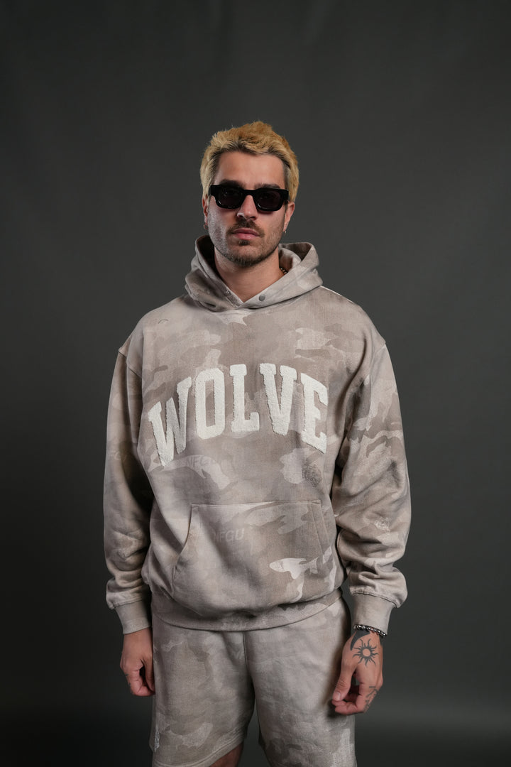 Always Loyal Unisex "Pierce" Hoodie in Clay Vintage Woodland Camo