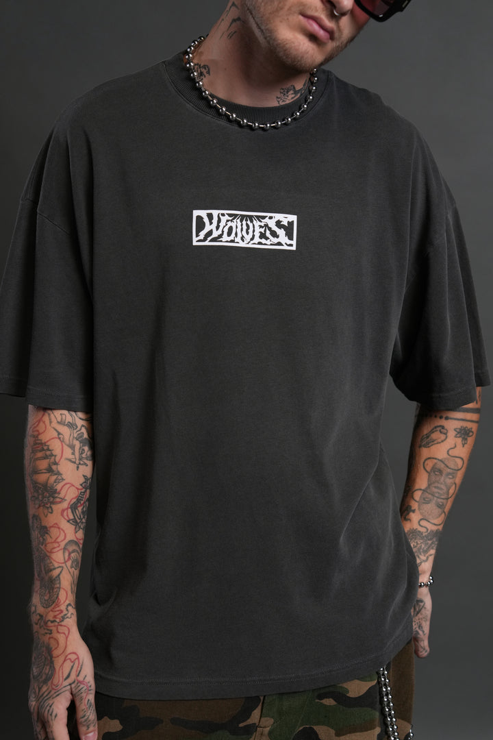 Tusk "Premium" Oversized Tee in Wolf Gray