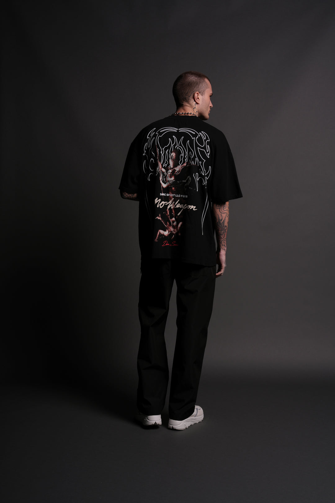 Archangel "Premium" Oversized Tee in Black