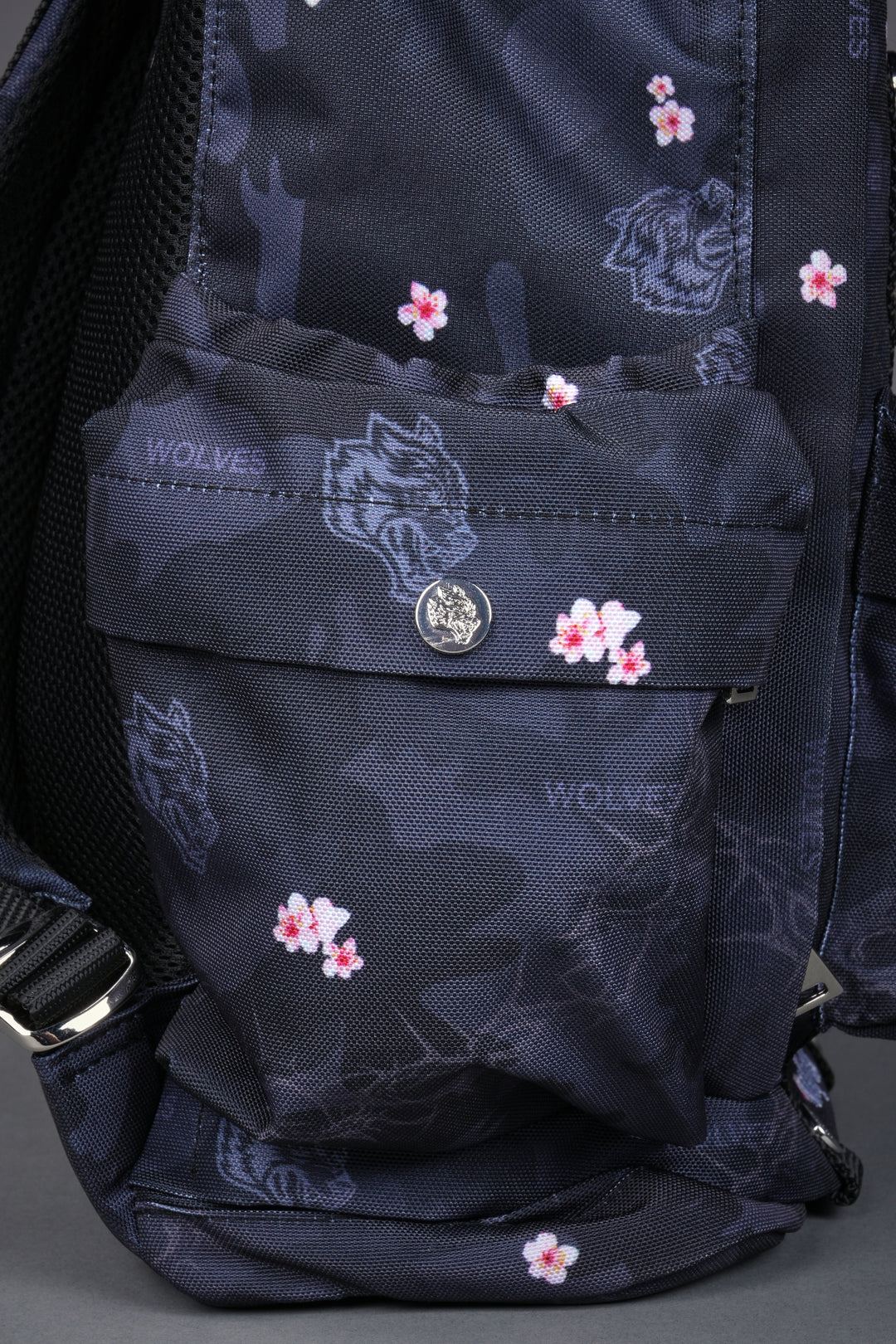 Wolves All Day Backpack in Warrior in a Garden Black Camo