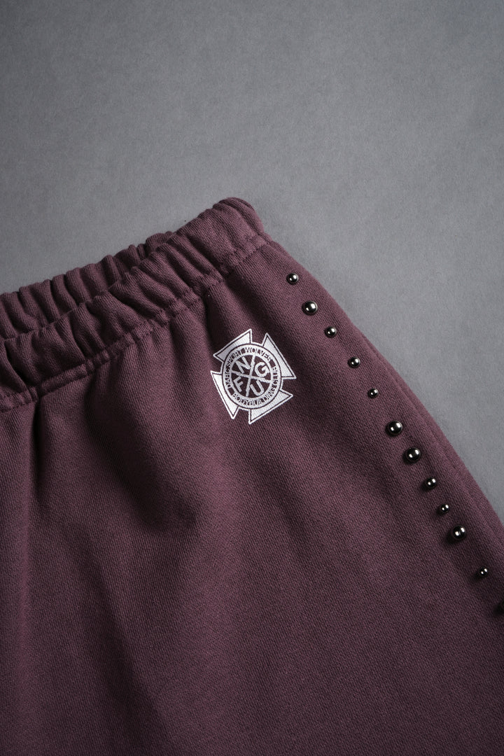 Our Energy Stud Lounger Sweat Pants in Darc Purple