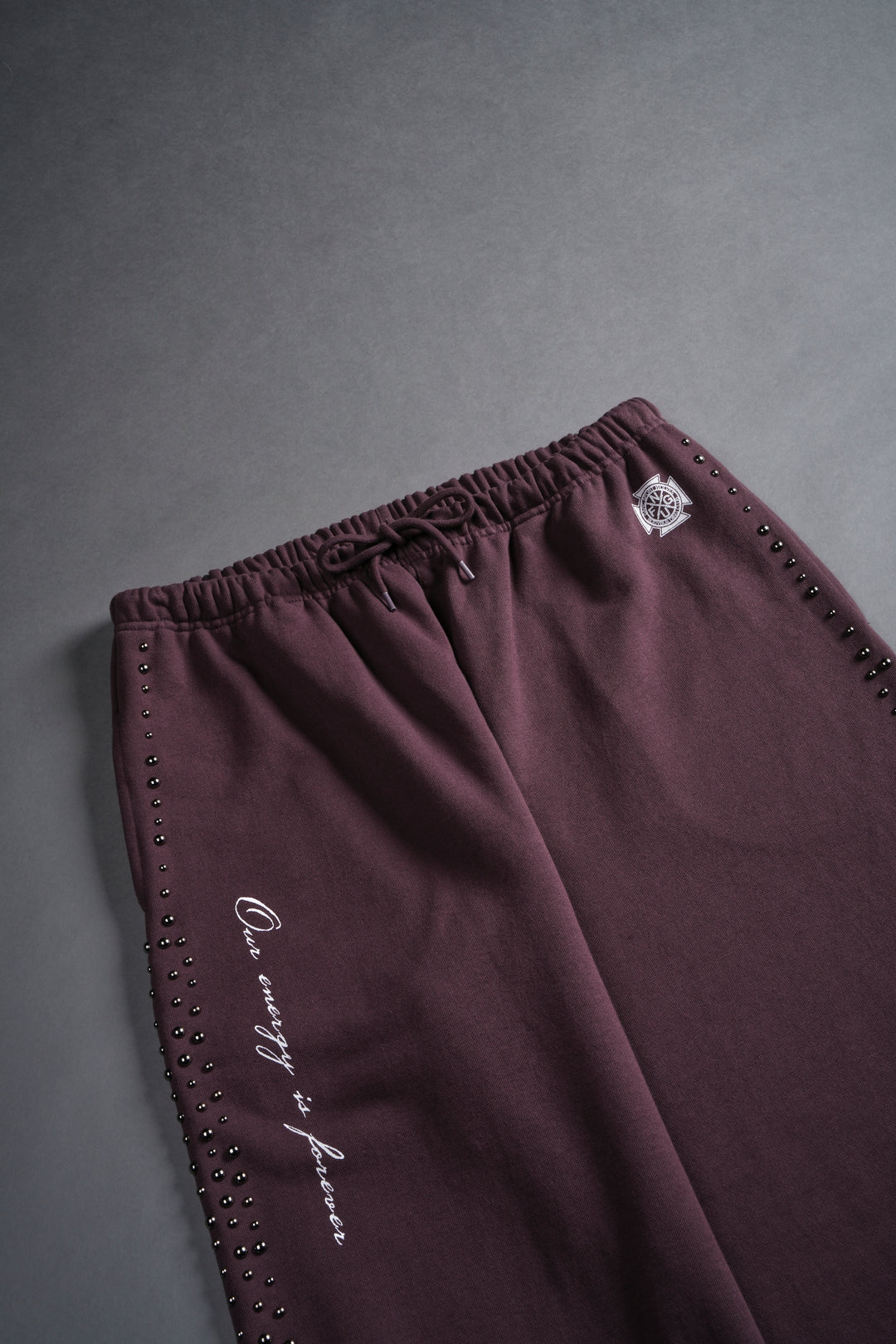 Our Energy Stud Lounger Sweat Pants in Darc Purple