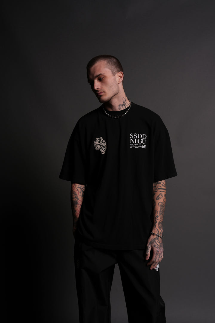 Archangel "Premium" Oversized Tee in Black