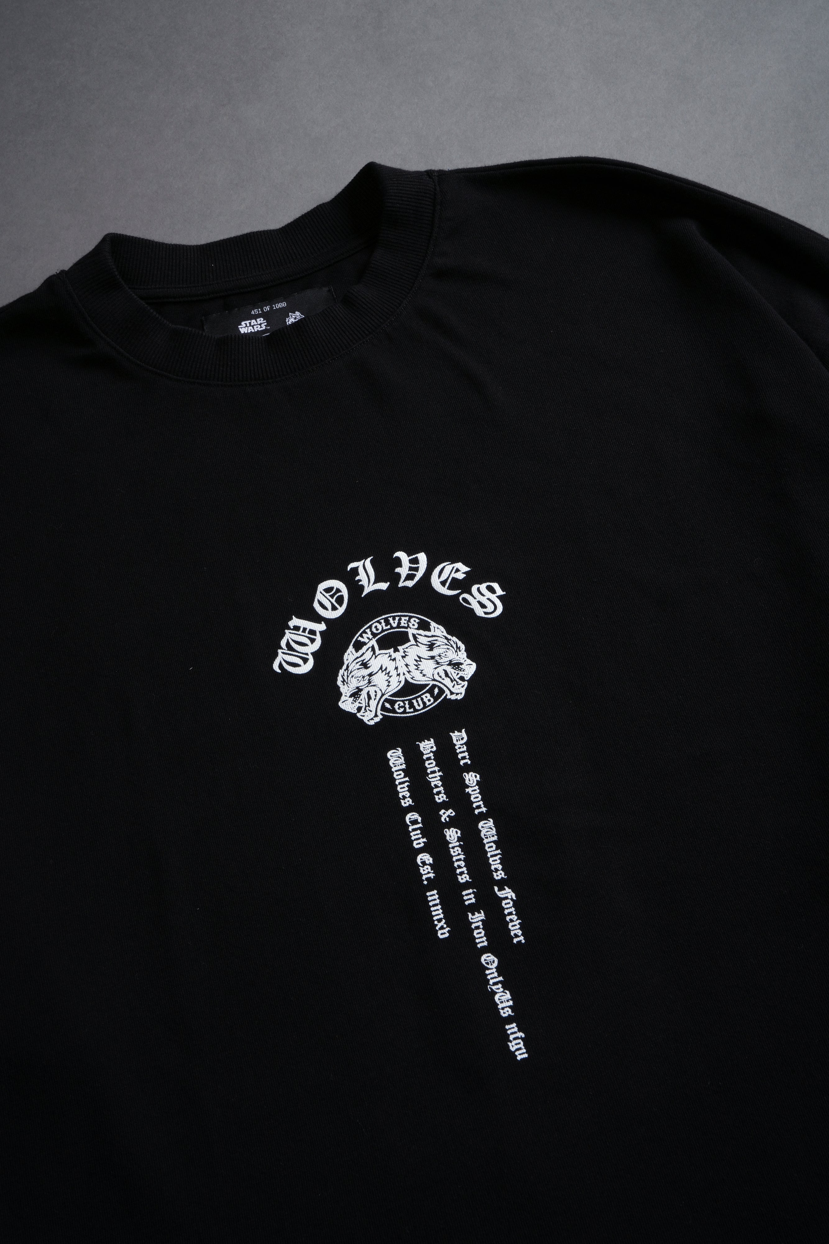 The Hunter "Premium" Oversized Tee in Black