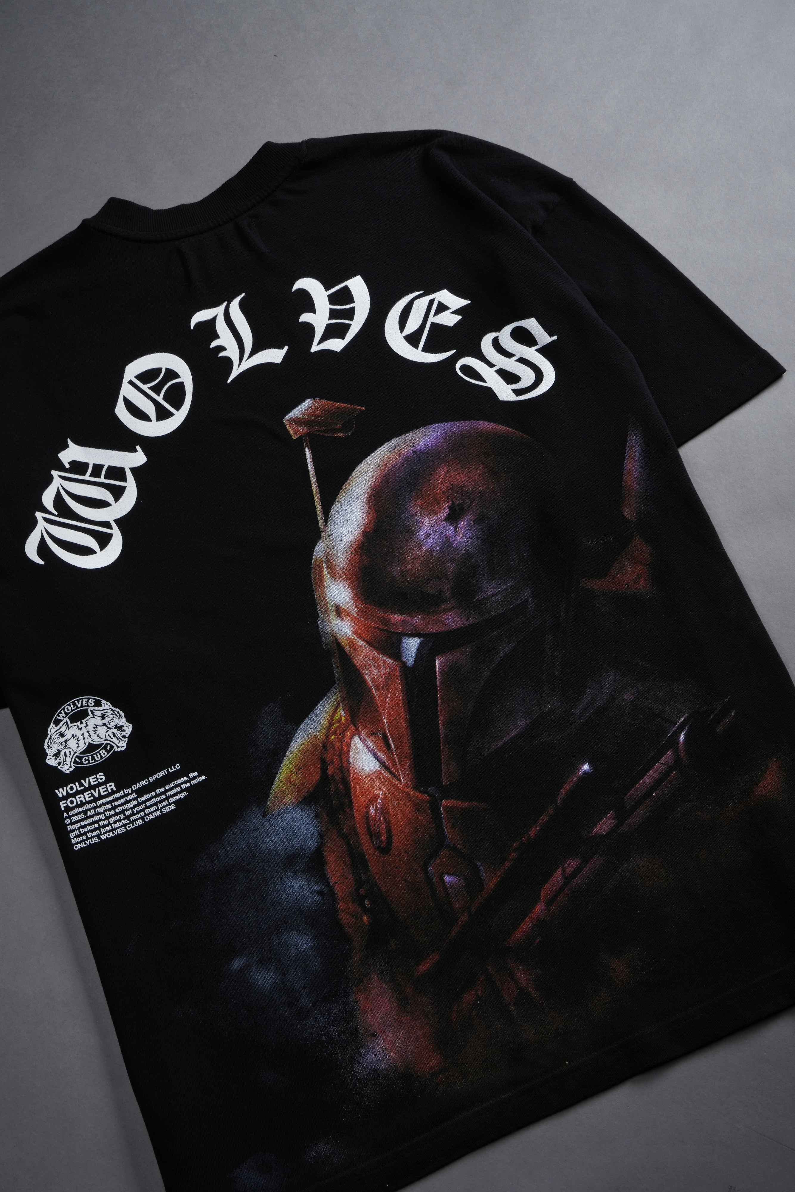The Hunter "Premium" Oversized Tee in Black