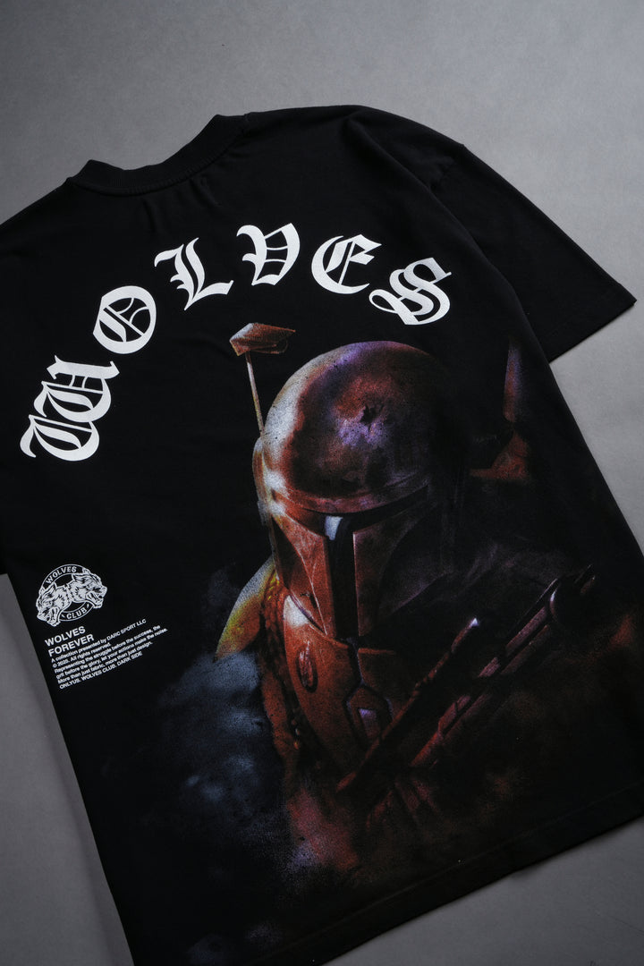 The Hunter "Premium" Oversized Tee in Black