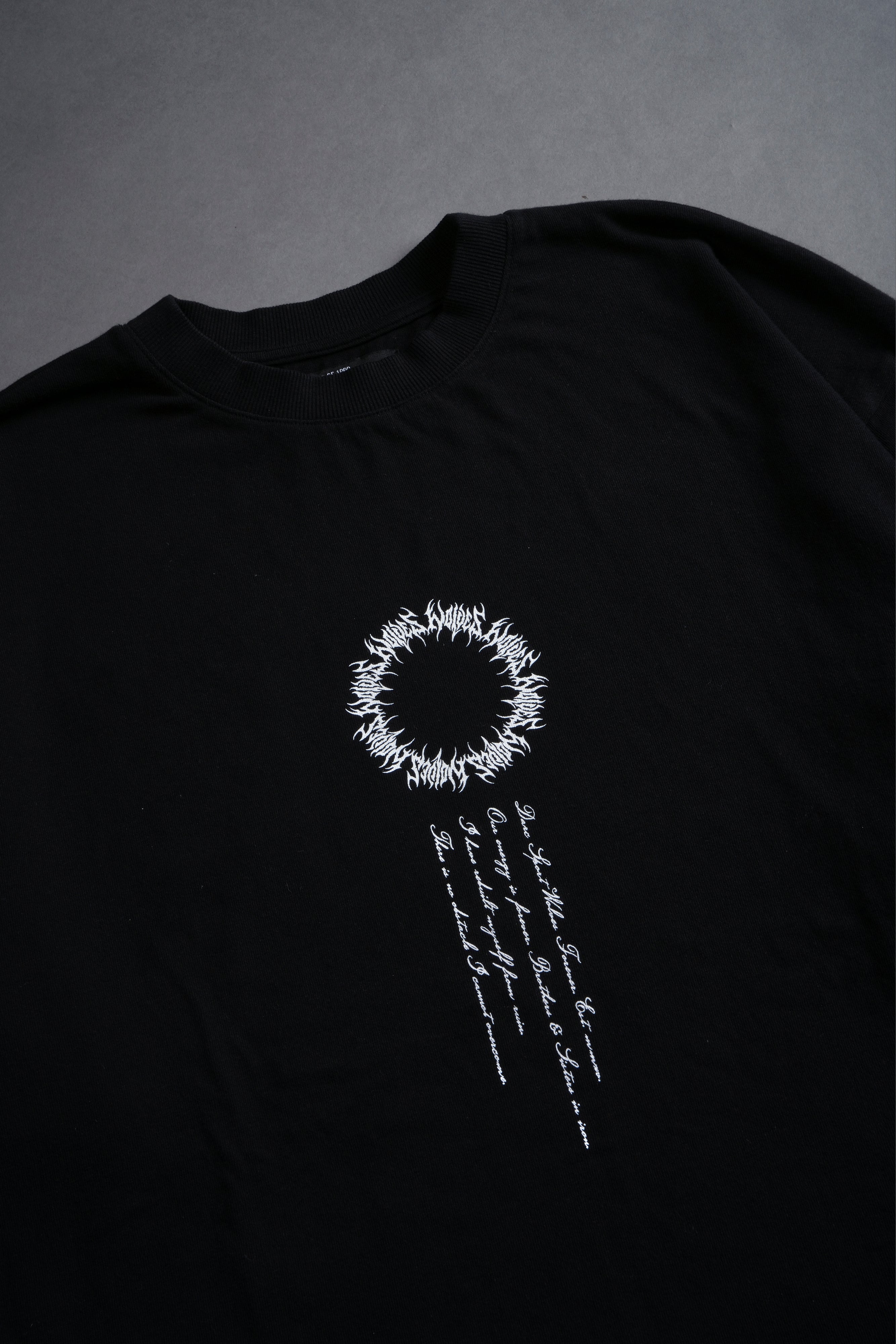 Rise To Darkness "Premium" Oversized Tee in Black