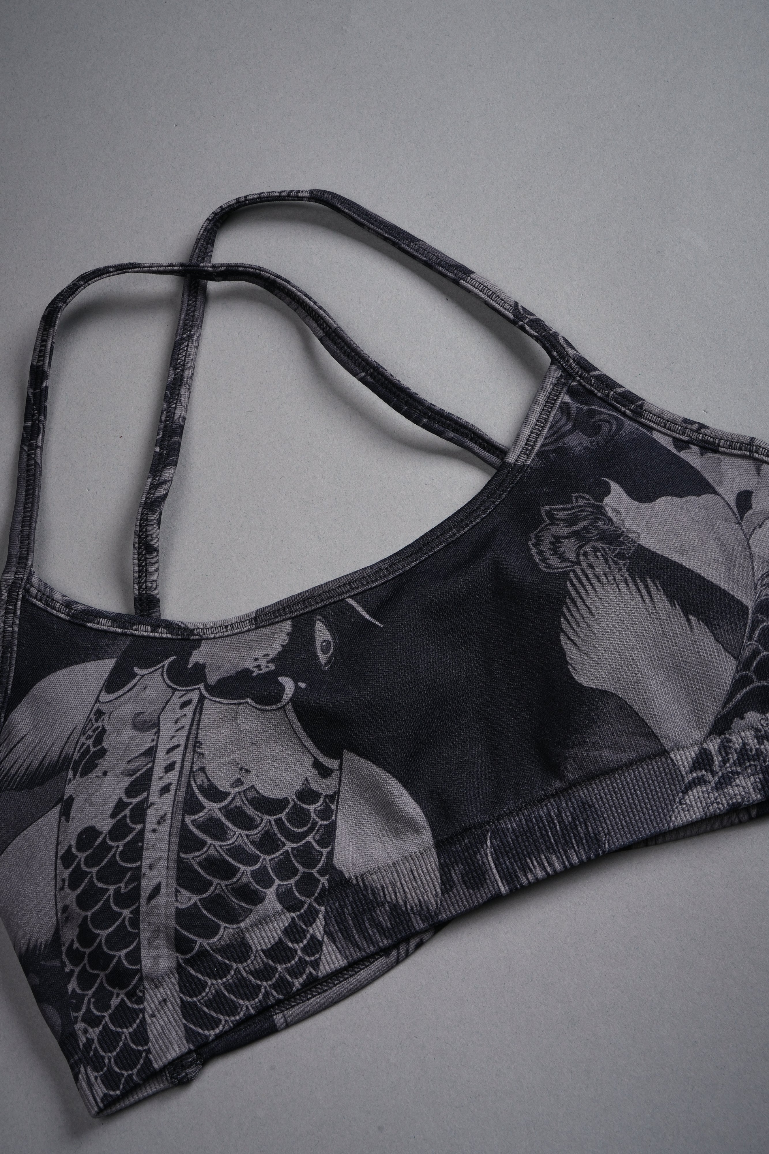 Darc Koi Alexa Soft Seamless Bra in Serenity Black