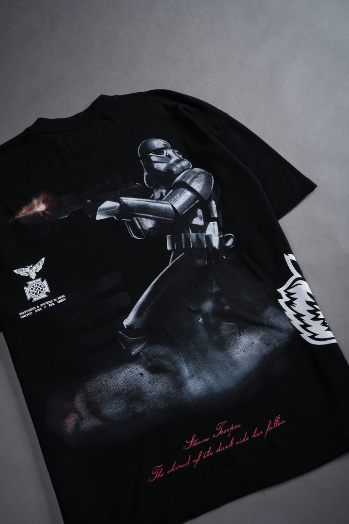 Storm Trooper "Side By Side" Series Premium Tee in Black