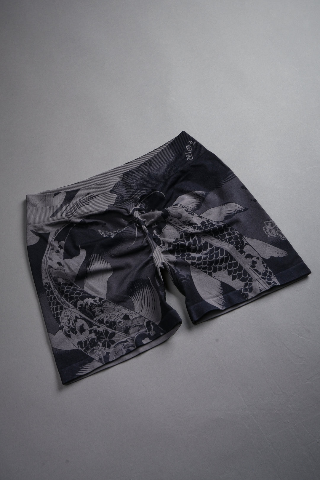 Darc Koi Harlow Soft Seamless Shorts in Serenity Black
