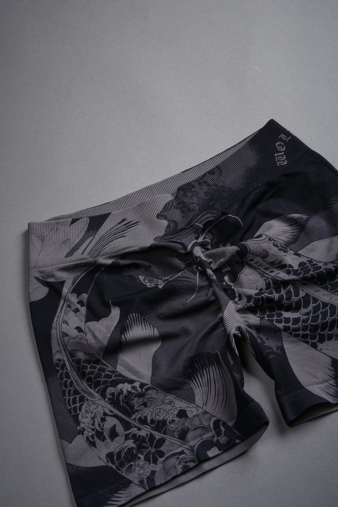 Darc Koi Harlow Soft Seamless Shorts in Serenity Black