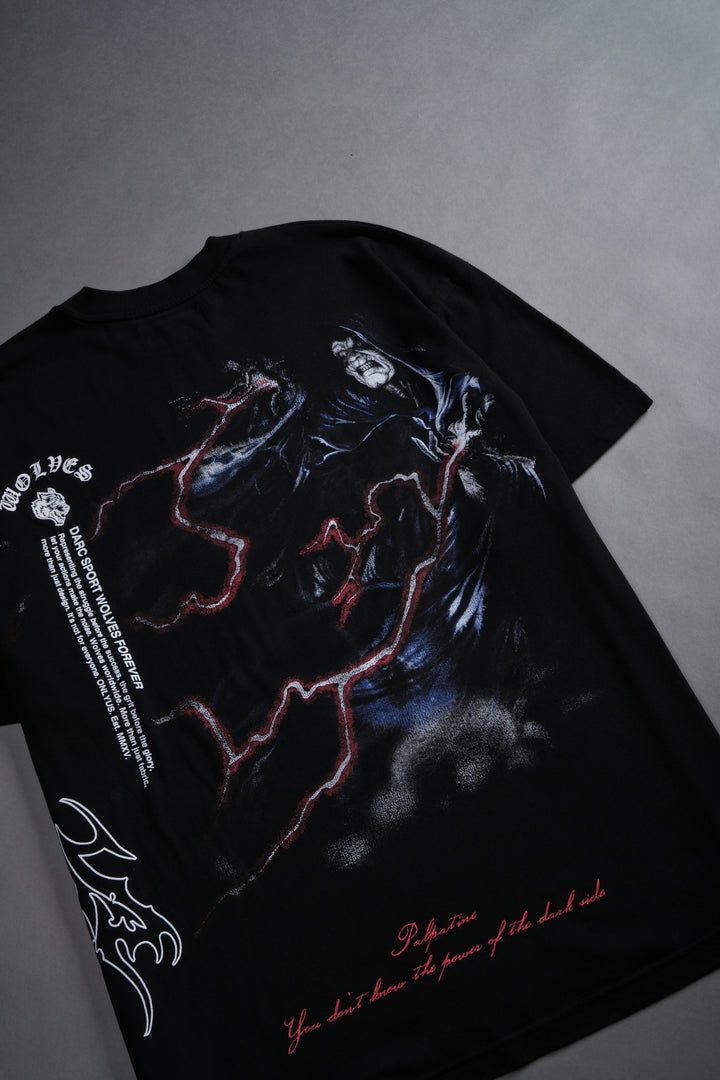 Palpatine "Side By Side" Series Premium Tee in Black