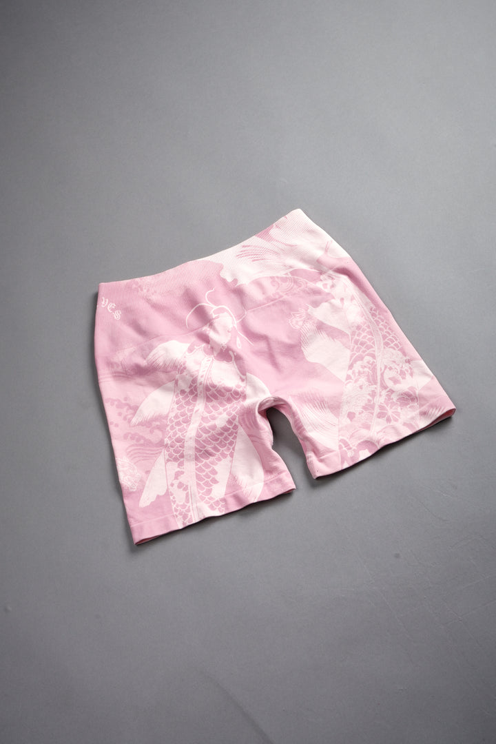 Darc Koi Harlow Soft Seamless Shorts in Serenity Pink