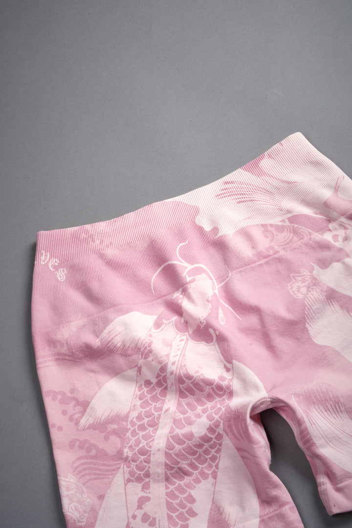 Darc Koi Harlow Soft Seamless Shorts in Serenity Pink