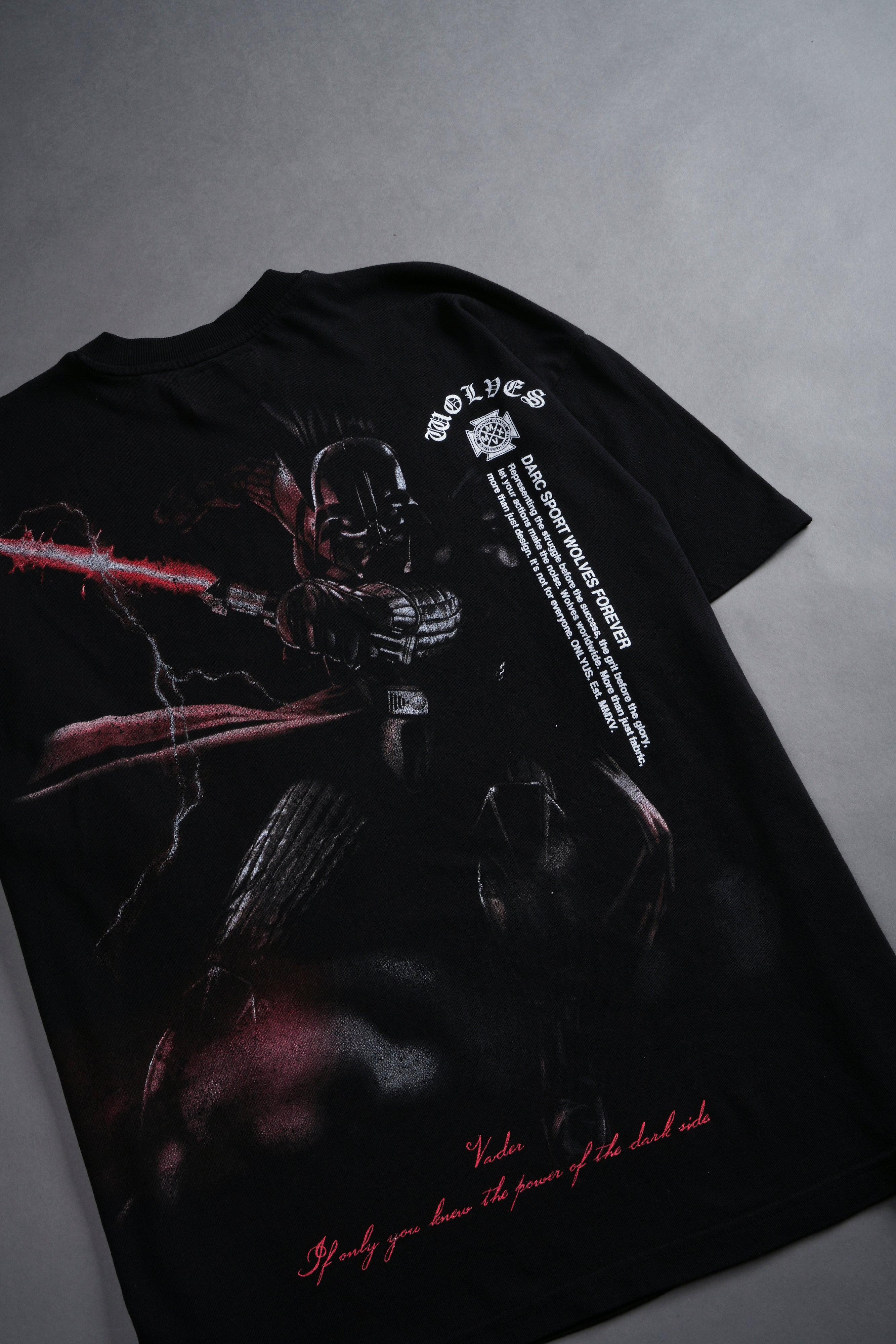 Vader "Side By Side" Series Premium Tee in Black