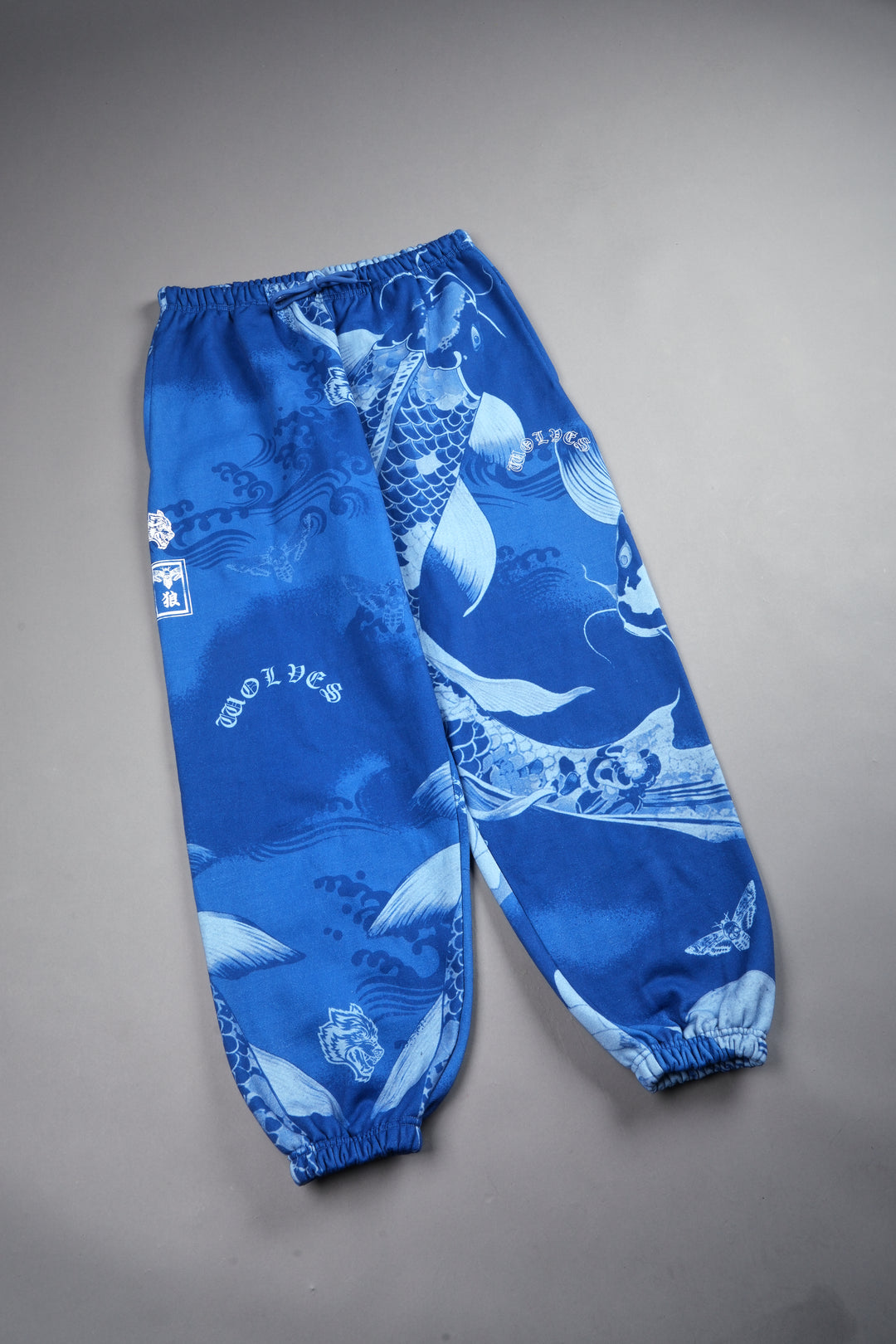 Darc Koi Lightweight Lounger Sweat Pants in Serenity Blue
