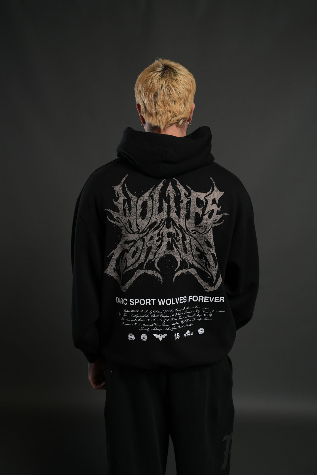 Sheer Loyalty "Pierce" Hoodie in Black