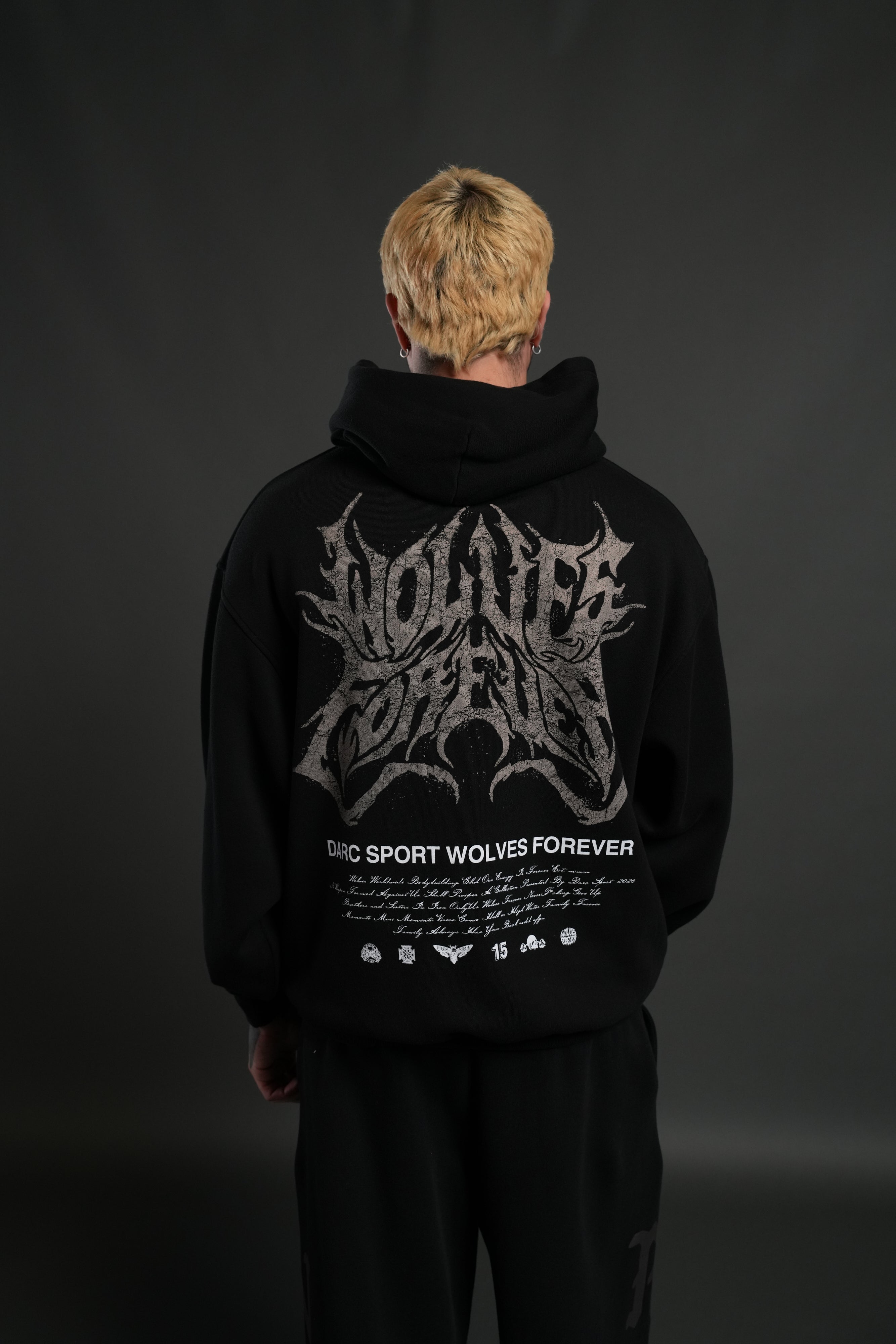 Sheer Loyalty "Pierce" Hoodie in Black