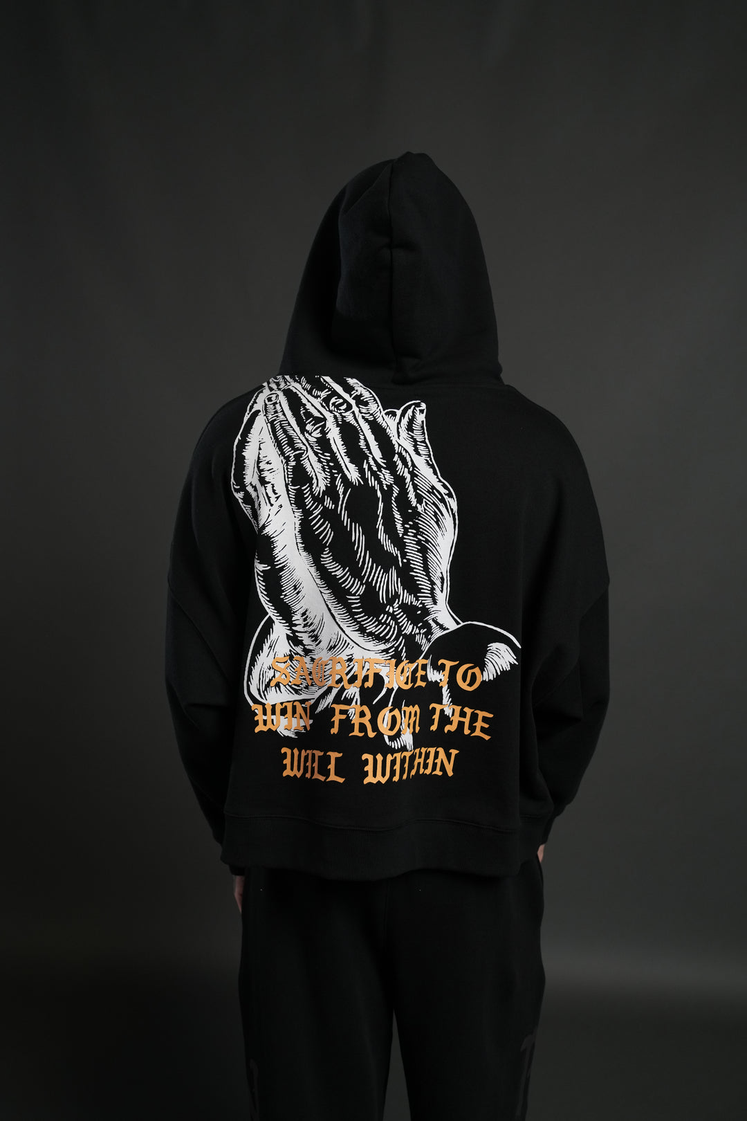 The Will Within Grunge "Gage Box Cut" Hoodie in Black