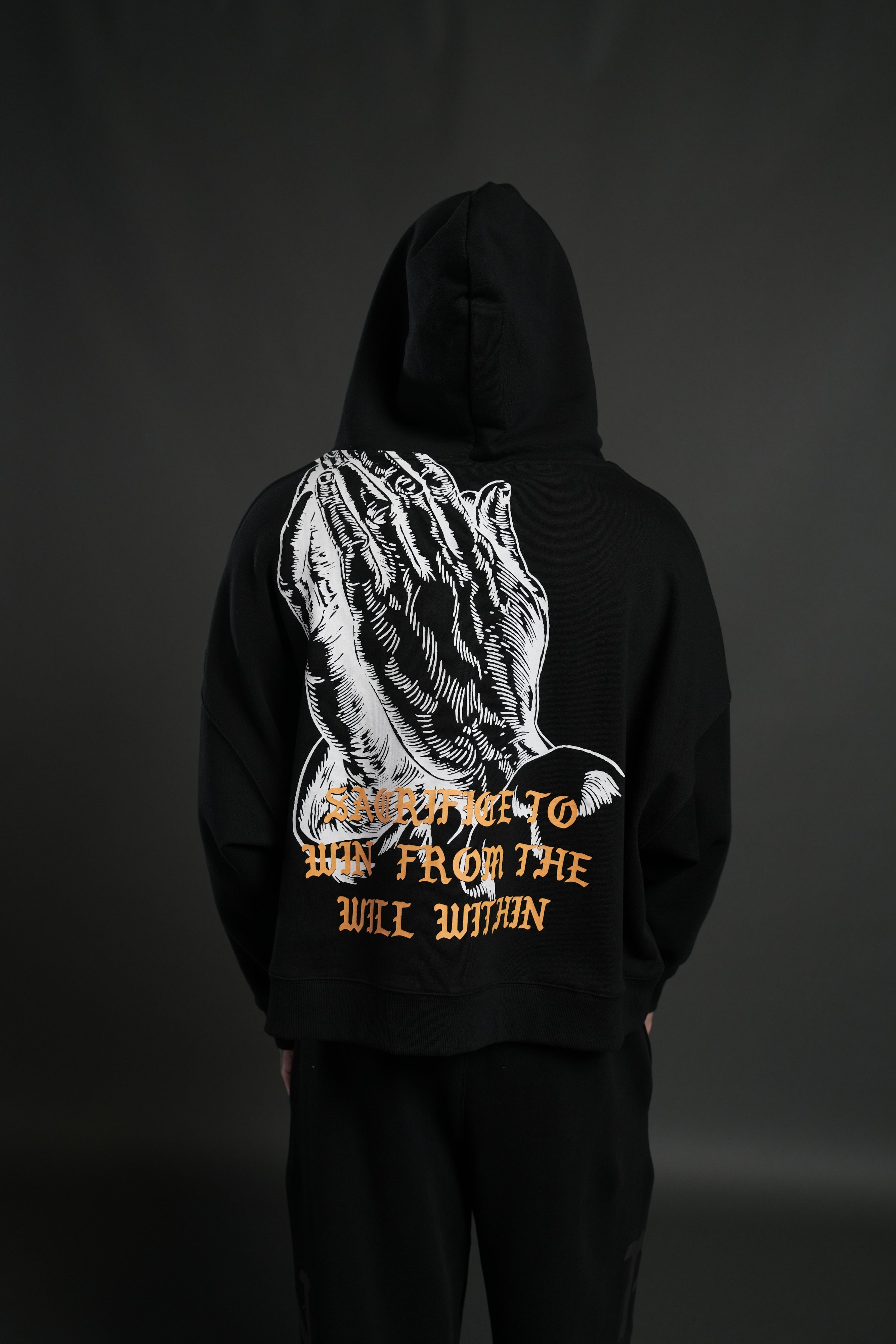 The Will Within Grunge "Gage Box Cut" Hoodie in Black