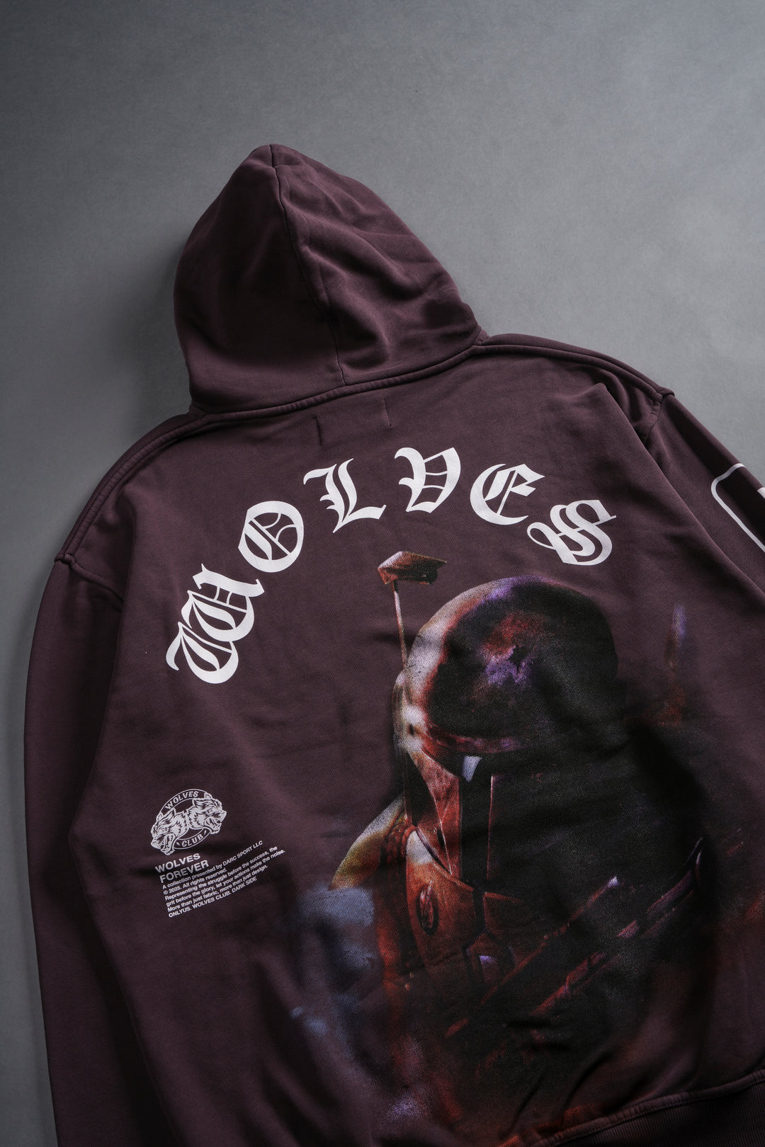 The Hunter "Pierce" Hoodie in Darc Purple