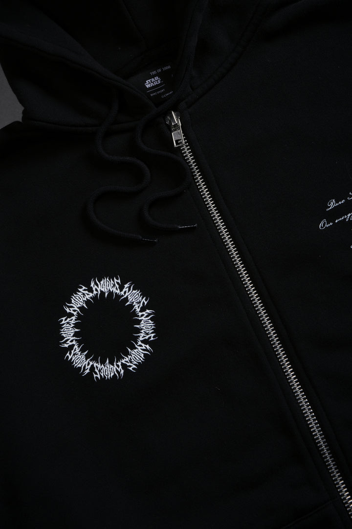 Rise To Darkness "Chambers" Zip Hoodie in Black
