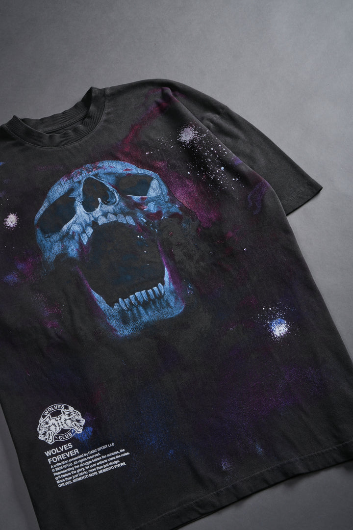 World Of Darcness "Premium" Oversized Tee in Wolf Gray
