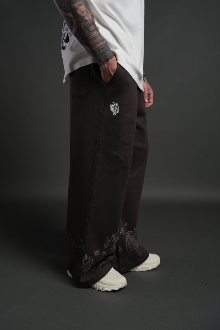 Western V2 Lennox Sweat Pants in Darc Brown