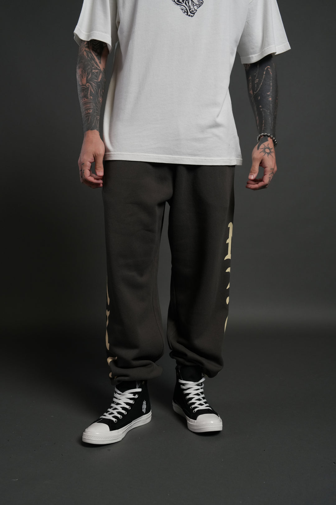 Stone Code Lightweight Lounger Sweat Pants in Wolf Gray