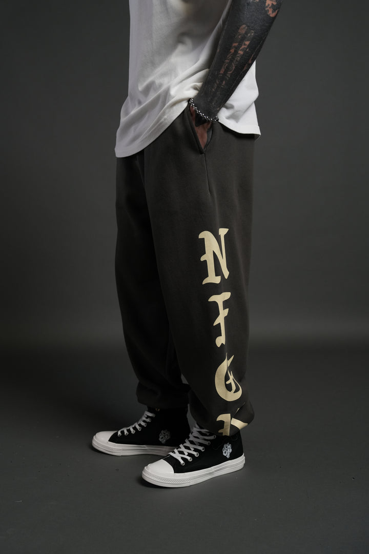 Stone Code Lightweight Lounger Sweat Pants in Wolf Gray