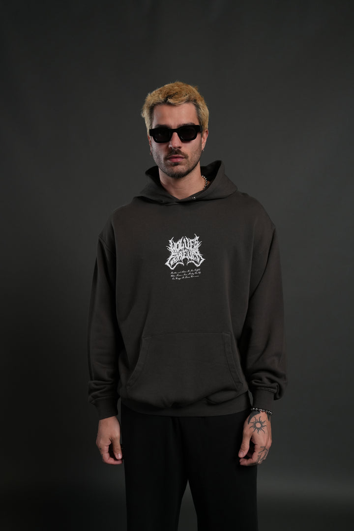 Sheer Loyalty "Pierce" Hoodie in Wolf Gray
