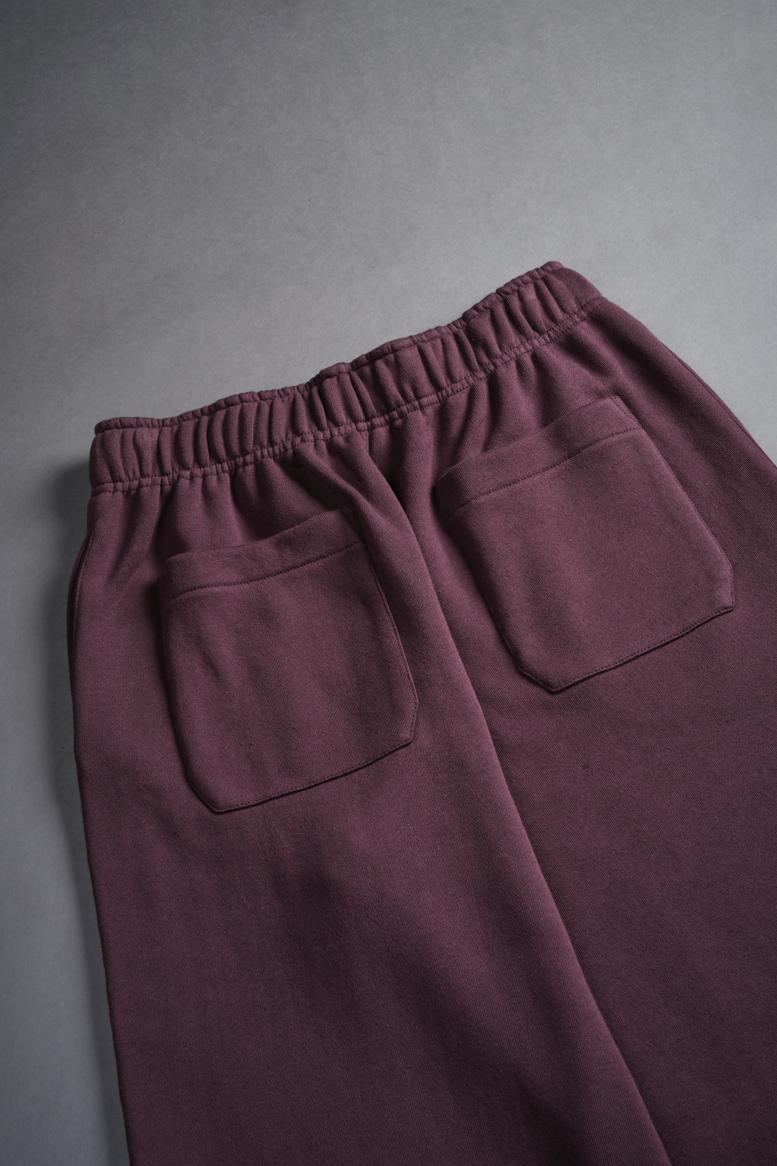 Dual Wolf Stud Durst Sweats V2 in Darc Purple